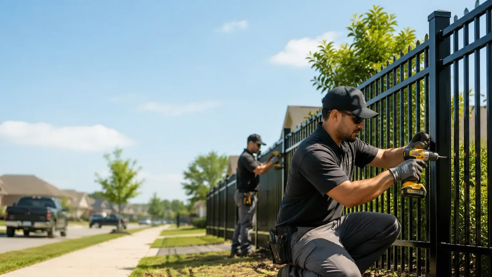 Metal Fence Installation in Bay Minette, AL